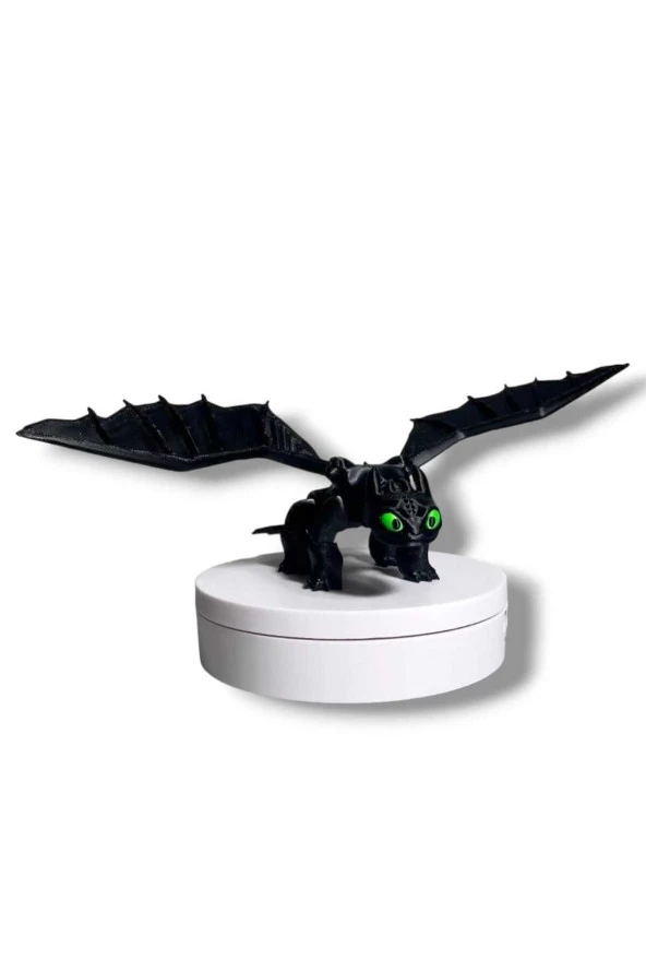 Toothless Ejderhanı Nasıl Eğitirsin Hareketli Figür Dişsiz  20 Cm ürün görseli 1