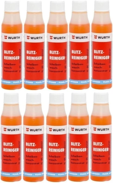 Würth Konsantre Cam Temizleme Sabunu 32 ml 10 Adet ürün görseli 1