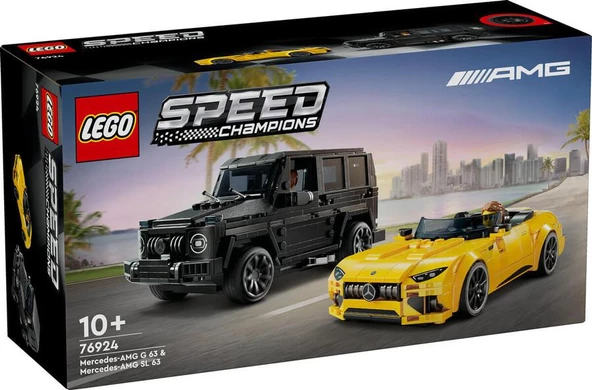 LEGO Speed Champions 76924 Mercedes-AMG G 63 and Mercedes-AMG SL 63 ürün görseli 1
