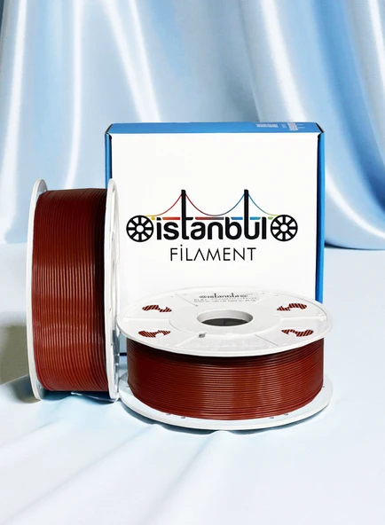İstanbul Filament 3D Baskı Pla+ Filament Bakır 1 kg 1,75MM 0,05 mm Bambu Lab Uyumlu ürün görseli 1