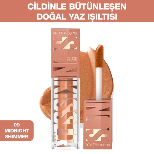 Maybelline New York Sunkisser Likit Allık- 09 Midnight Shimmer ürün görseli 1