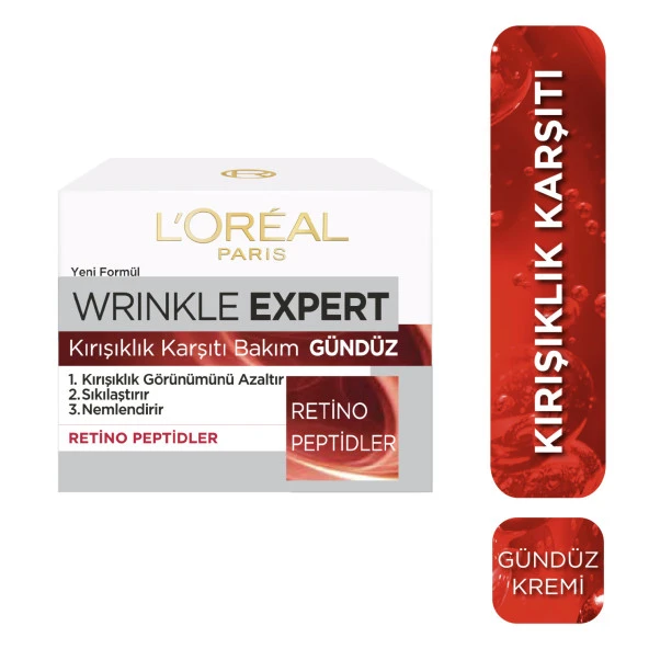 L'Oréal Paris Wrinkle Expert Kırışıklık Karşıtı Gündüz Kremi ürün görseli 1