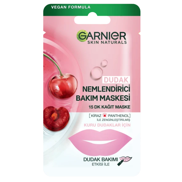 Garnier Dudak Nemlendirici Bakım Maskesi ürün görseli 1
