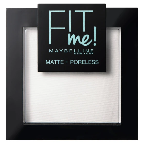 Maybelline New York Fit Me Matte+Poreless Pudra - 90 Translucent (Transparan) ürün görseli 1