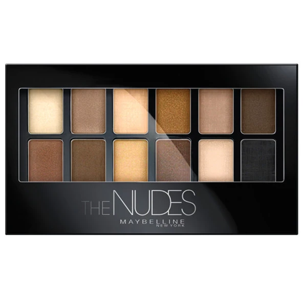Maybelline New York The Nudes Far Paleti ürün görseli 1