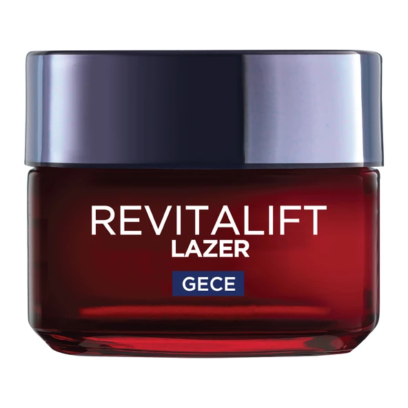 L'Oréal Paris Revitalift Lazer X3 Yoğun Yaşlanma Karşıtı Gece Bakım Kremi ürün görseli 1