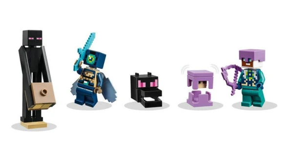 LEGO Minecraft 21264 The Ender Dragon and End Ship - Resim 4