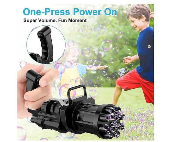 Bubble Machine Pilli Köpük Tabancası - Resim 4