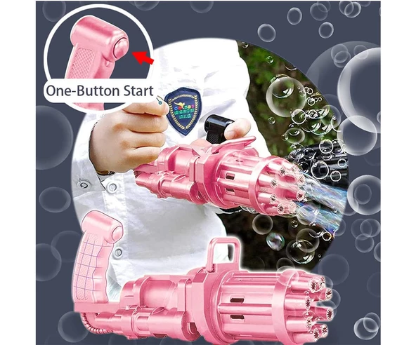 Bubble Machine Pilli Köpük Tabancası - Resim 7