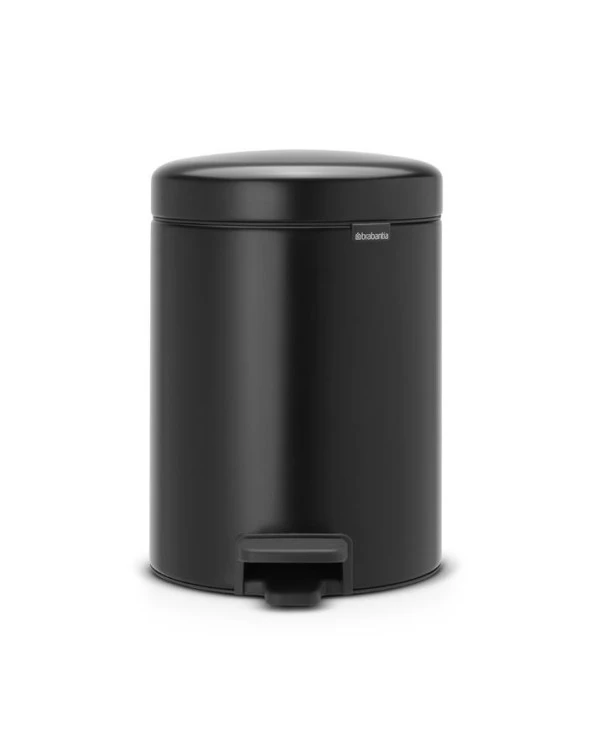 BRABANTIA - newıcon matt black pedallı çöp kutusu 2x2l ürün görseli 1