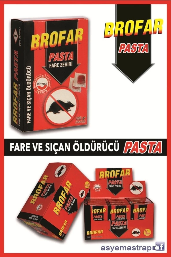 Brofar Tane Buğday Fare Zehiri 200 gr - Resim 6