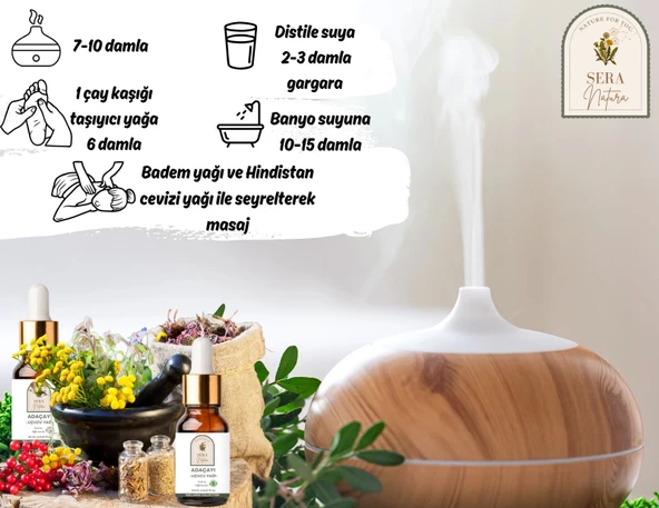 Adaçayı Uçucu Yağı 10 ml. %100 Saf - Resim 7