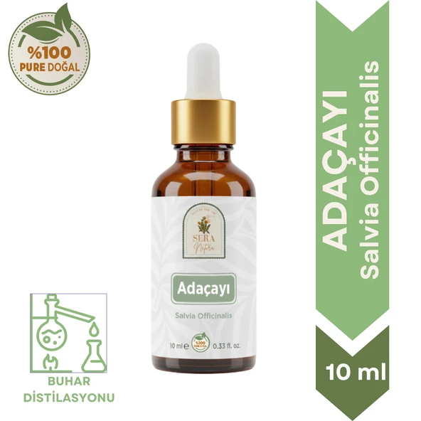 Adaçayı Uçucu Yağı 10 ml. %100 Saf ürün görseli 1