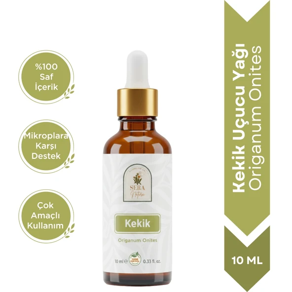 Sera Natura Kekik Uçucu Yağı 10 ml – Doğal Bağışıklık ve Arındırıcı Destek | %100 Saf ürün görseli 1