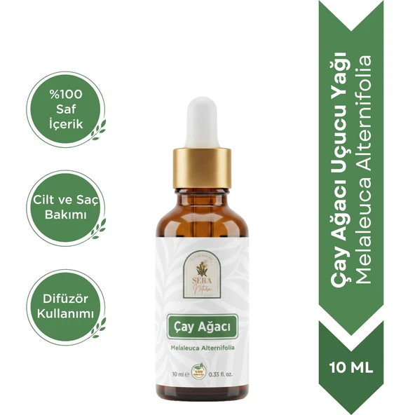 Çay Ağacı Uçucu Yağı – Sivilceye Elveda Bakım Yağı | %100 Saf 10 ml ürün görseli 1
