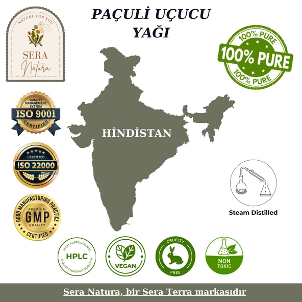 Paçuli Uçucu Yağı 5 ml. %100 Saf - Resim 6
