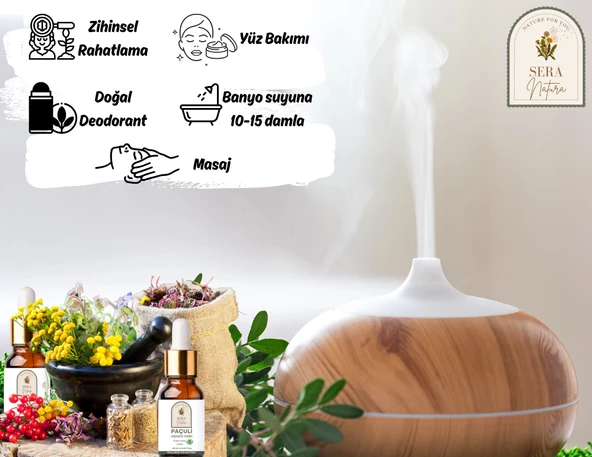 Paçuli Uçucu Yağı 5 ml. %100 Saf - Resim 7
