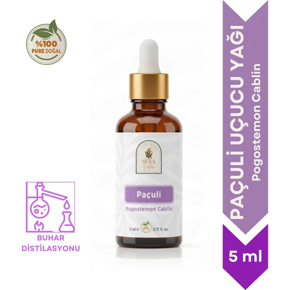 Paçuli Uçucu Yağı 5 ml. %100 Saf ürün görseli 1