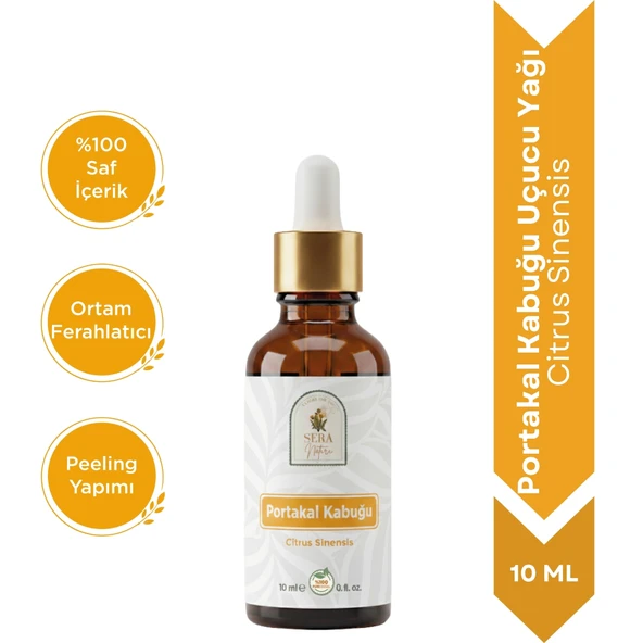Portakal Kabuğu Uçucu Yağı 10 ml. %100 Saf ürün görseli 1