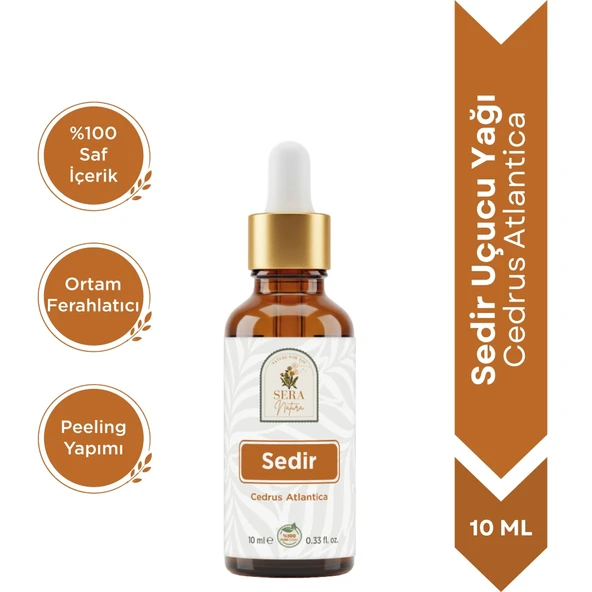 Sedir Uçucu Yağı 10 ml. %100 Saf ürün görseli 1