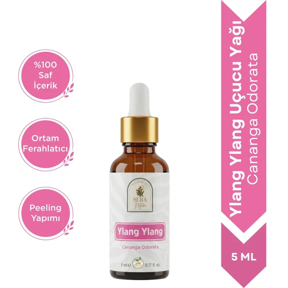 Ylang Ylang Uçucu Yağı 5 ml. %100 Saf ürün görseli 1