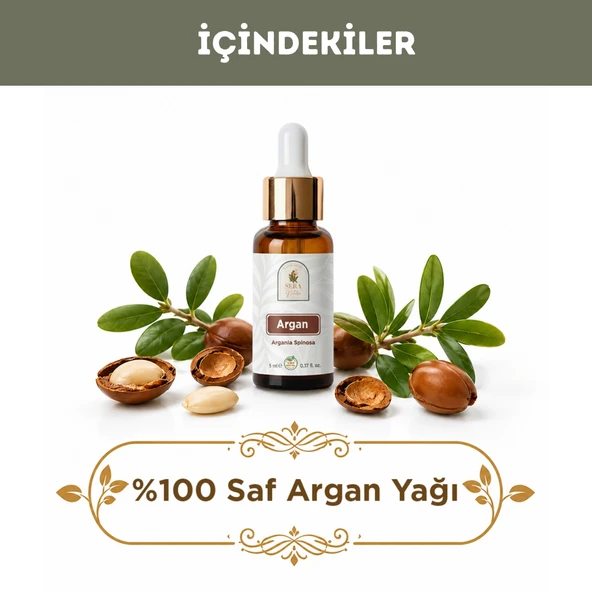 Argan Yağı 5 ml. %100 Saf - Resim 5