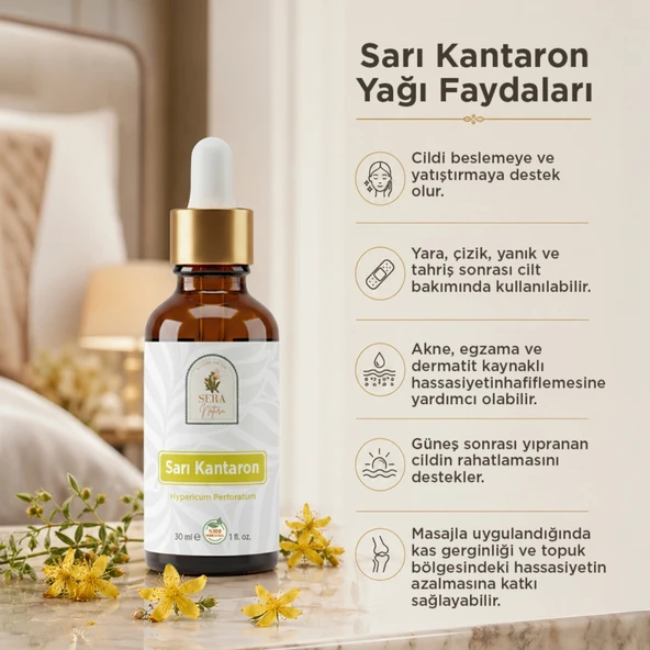 Sarı Kantaron Yağı 30 ml. %100 Saf - Resim 3