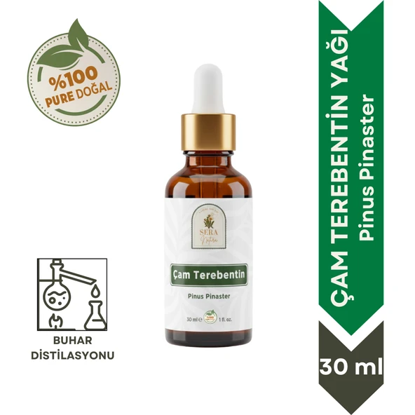 Çam Terebentin Uçucu Yağı 30 ml. %100 Saf ürün görseli 1