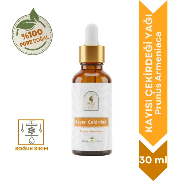 Kayısı Çekirdeği Yağı 30 ml. %100 Saf ürün görseli 1
