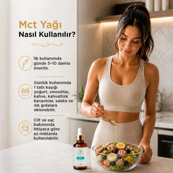 MCT Yağı 30 ml. %100 Saf - Resim 4