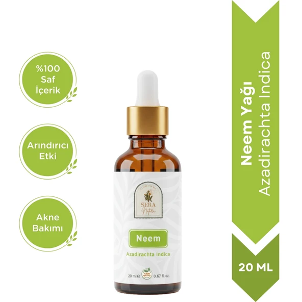 Neem Yağı 20 ml. %100 Saf ürün görseli 1