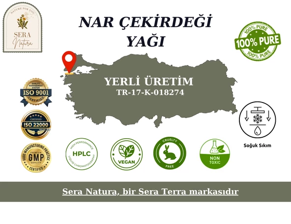 Nar Çekirdeği Yağı 30 ml. %100 Saf - Resim 6