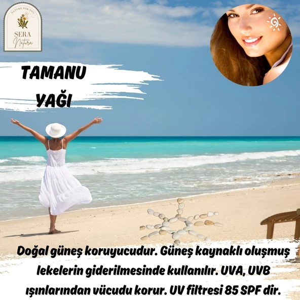 Tamanu Yağı 10 ml. %100 Saf - Resim 3