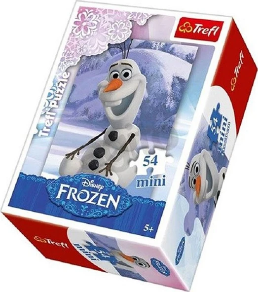 Trefl Güçlü Plastik Olaf Karlar Ülkesi Mini Puzzle Serisi 54 Parça ürün görseli 1