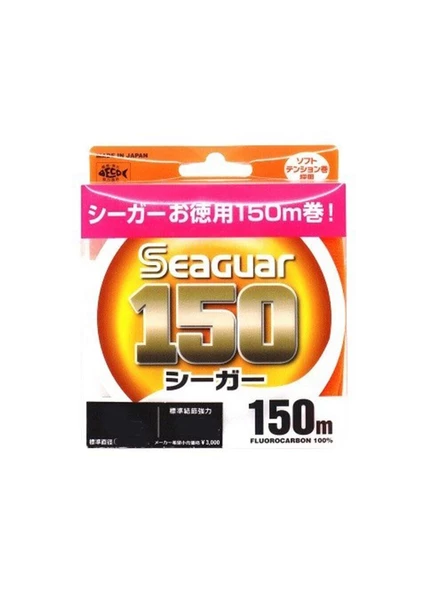 Seaguar 150 %100 Fluoro Carbon Misina 150mt ürün görseli 1