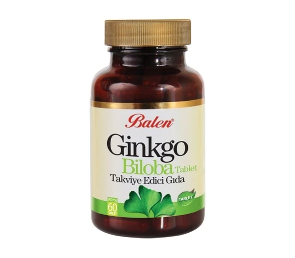 Balen Ginkgo Biloba 600 mg 60 Tablet ürün görseli 1