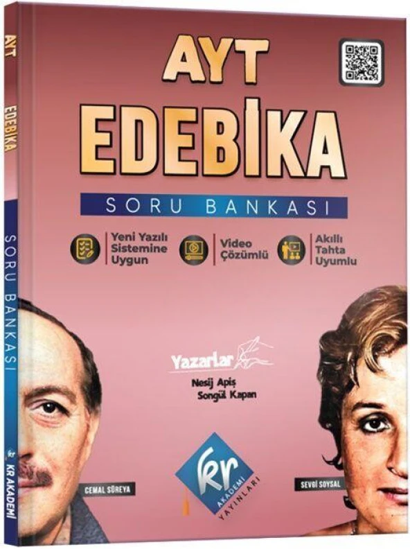 AYT Edebika Soru Bankası KR Akademi ürün görseli 1