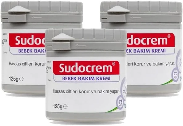 Sudocrem Bebek Bakım Kremi 125 gr 3 Adet ürün görseli 1