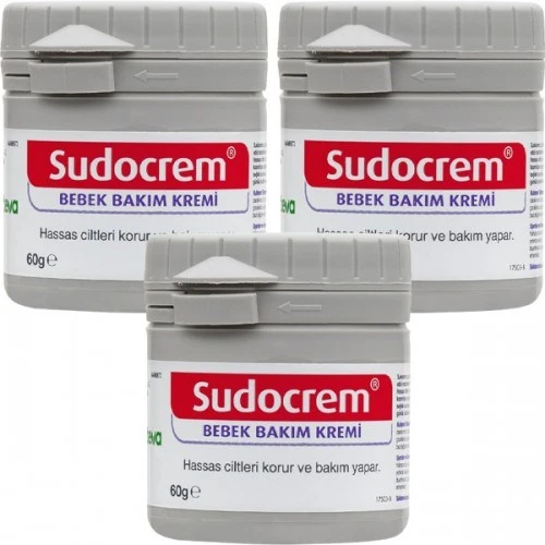 Sudocrem 60 gr 3'lü Bebek Bakım Kremi ürün görseli 1