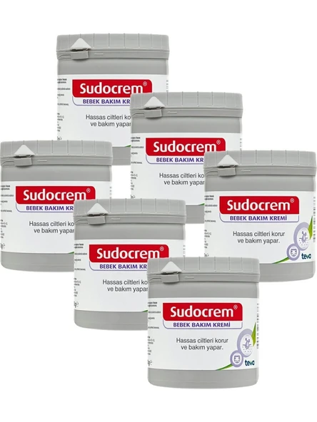 Sudocrem 60 gr 6'lı Bebek Bakım Kremi ürün görseli 1