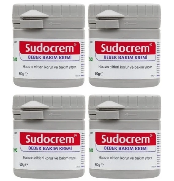 Sudocrem 60 gr 4'lü Bebek Bakım Kremi ürün görseli 1