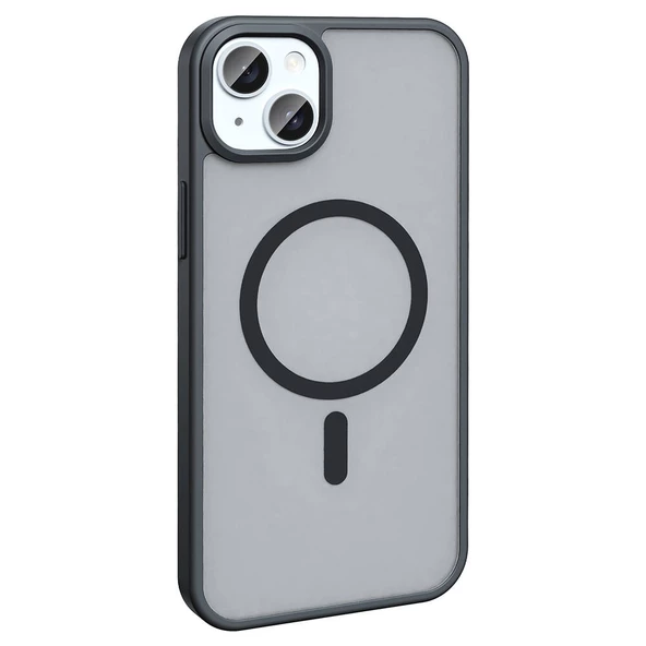 Gpack Apple iPhone 14 Kılıf Magsafeli Mat Arka Yüzey Sio Kapak ürün görseli 1