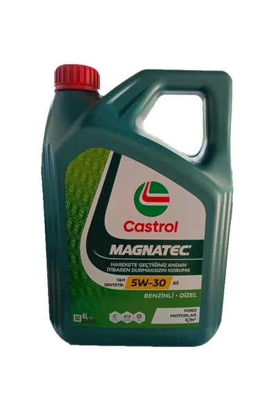 Castrol Magnatec 5W30 A5 Motor Yağı 4 Litre Yeni Ambalaj ürün görseli 1