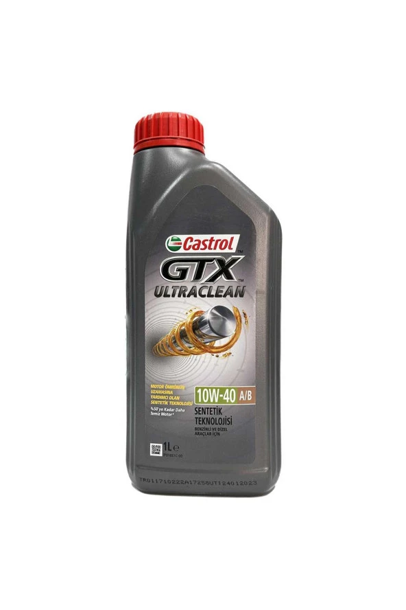 Castrol GTX 10W40 Motor Yağı 1 Litre ürün görseli 1