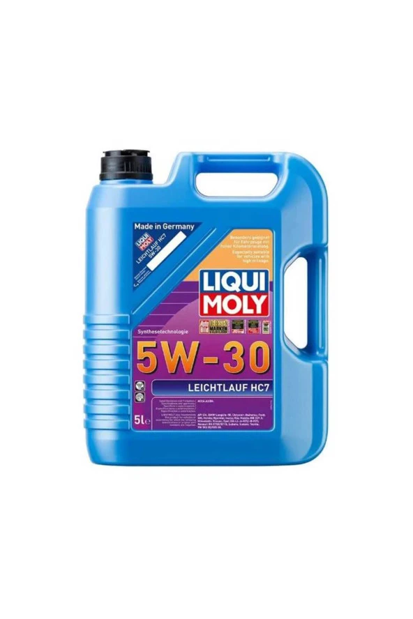 LIQUI MOLY 5W30 Motor Yağı Leichtlauf HC7 5 Litre 8542 ürün görseli 1