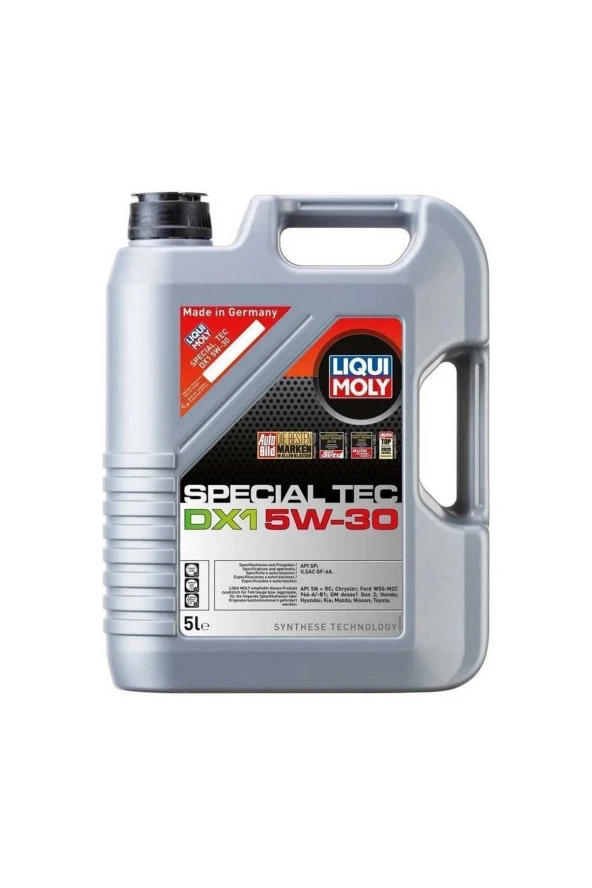 LIQUI MOLY 5W30 Motor Yağı Special Tec DX1 Gen2 5 Litre 20969 ürün görseli 1