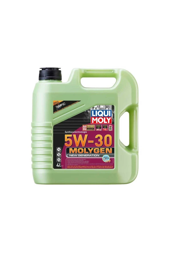 LIQUI MOLY 5W30 Motor Yağı Molygen New Generation DPF 4 Litre 21225 ürün görseli 1