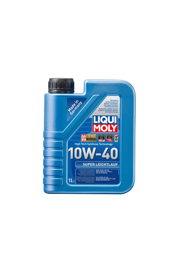 LIQUI MOLY Super Leichtlauf 10W40 Sentetik Motor Yağı 1 Litre 9503 ürün görseli 1