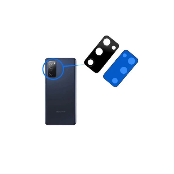 Samsung Galaxy S20Fe G780F İle Uyumlu Kamera Camı Tekli Set ürün görseli 1
