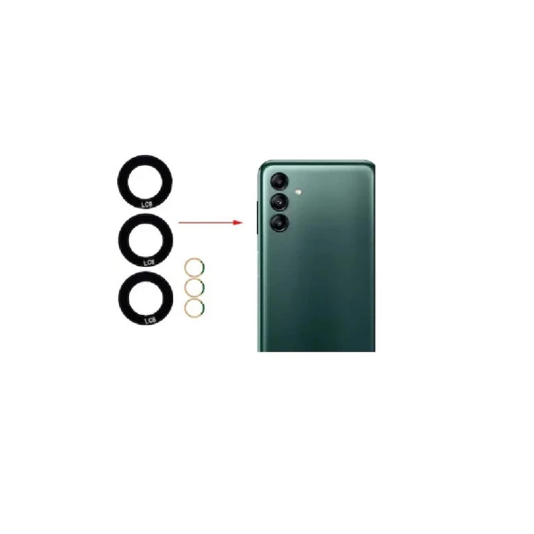 Samsung Galaxy A04S A047F İle Uyumlu Kamera Camı ürün görseli 1